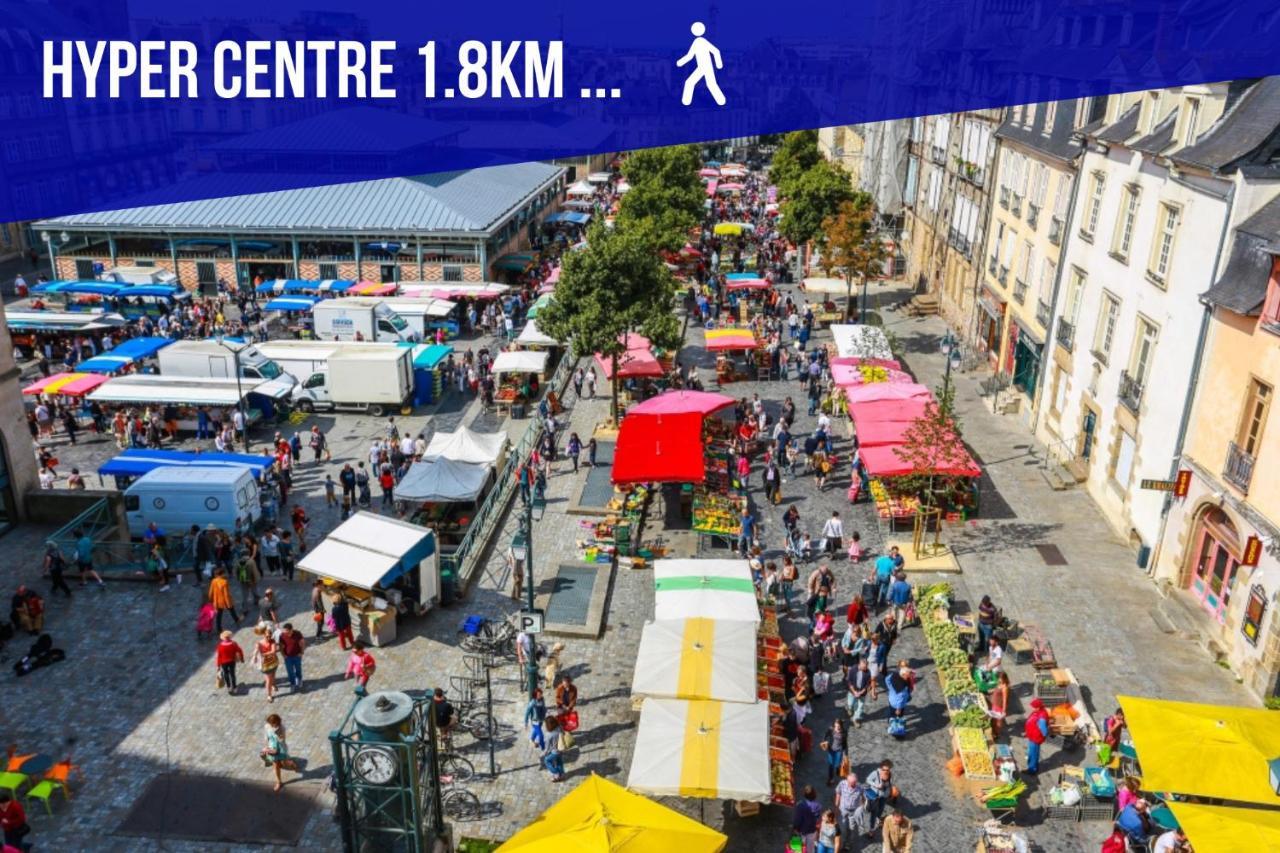 Appart'Hodromme Longchamp Rennes Dış mekan fotoğraf